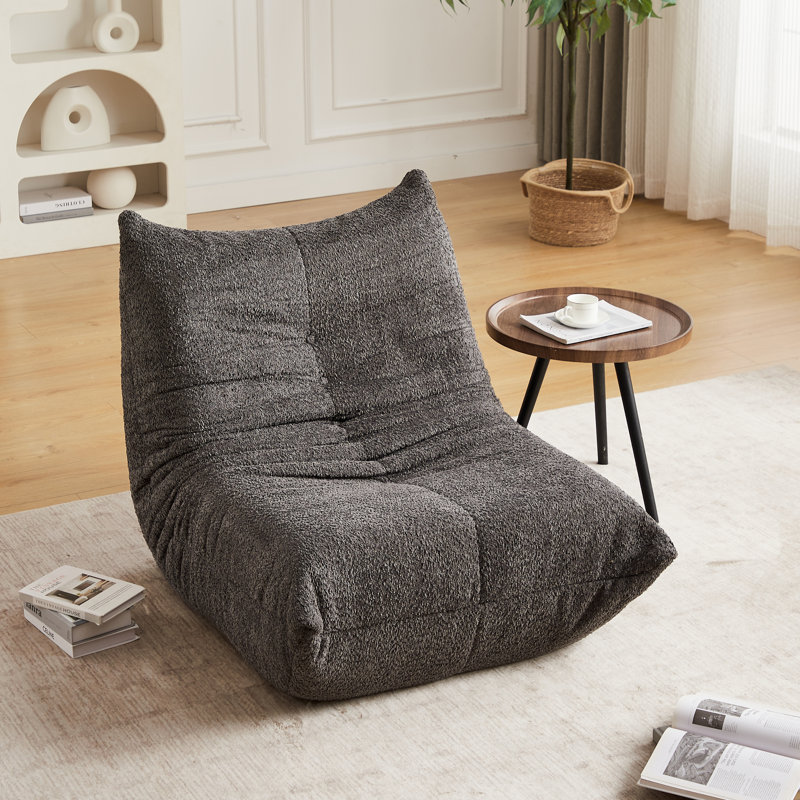 Upholstered Armless, Gray