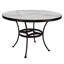 Outdoor Round Dining Table-96500572-96500571-96500549