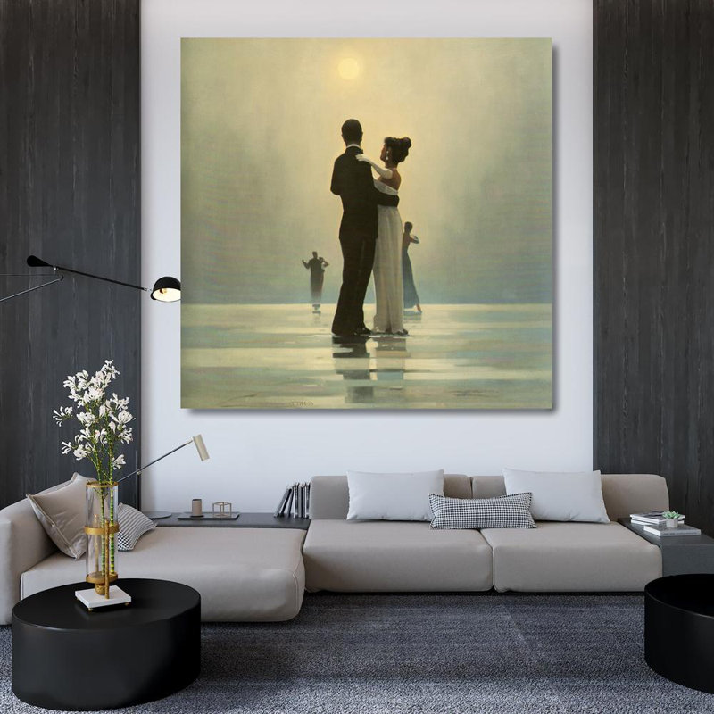 Dance Me to the End of Love, 36" H x 36" W