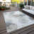 Alfonzo Washable Abstract Indoor / Outdoor Rug-1163053420