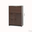 Armoire de bureau, avec tiroir de rangement et tablettes, bureau pliable