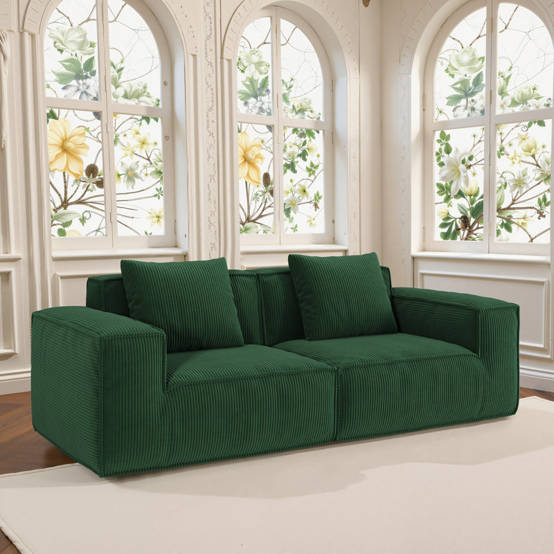 Canapé modulaire, Vert