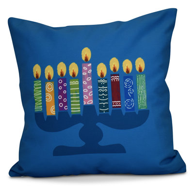 Housse et insert de coussin Hanukkah