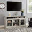 Meuble télé contemporain pour meuble télé de 65 po ou moins avec espace de rangement ouvert et fermé, l 60 po x P 15,75 po x H 29 po-1730404203