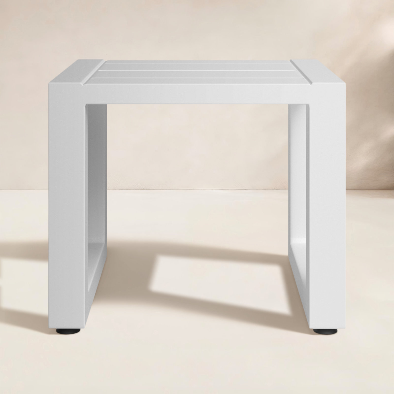Camela Aluminum Outdoor Side Table