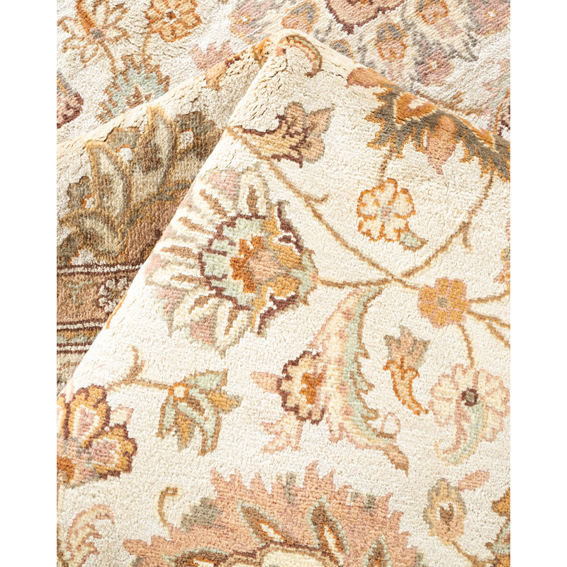 Classic One-of-a-Kind 9' 1" X 12' 2" Hand Knotted Area Rug