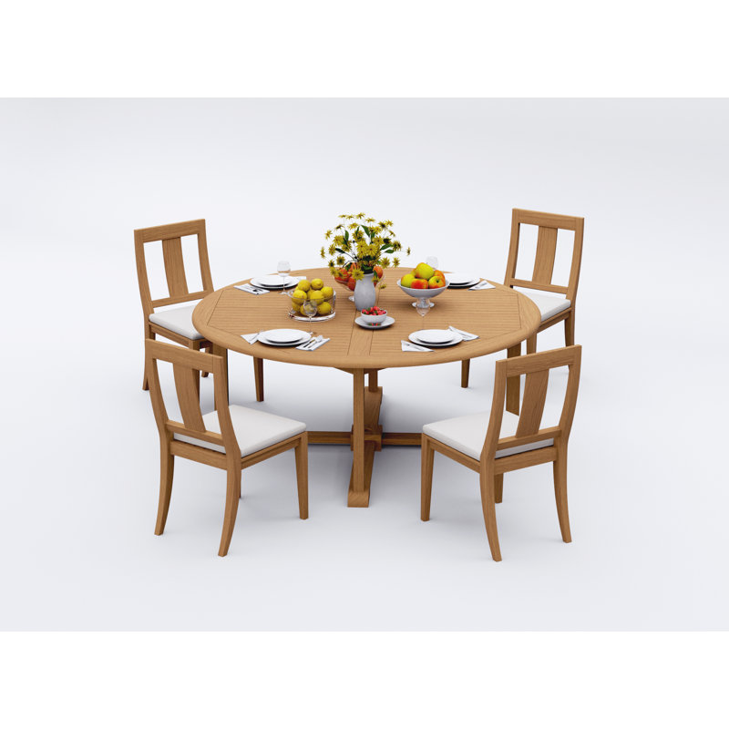 Osborne Outdoor Teak Dining Set, 4