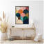 «Minimalist Geometric Abstract Jewel Tone» par The Creative Bunch Studio, reproduction d'art sur toile encadrée-117332854-117332840