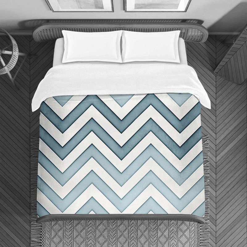Housse de couette à chevrons, Housse de couette grand