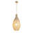 Transitional 1 Light Gold Iron Basket Pendant-1882522714-1882522718