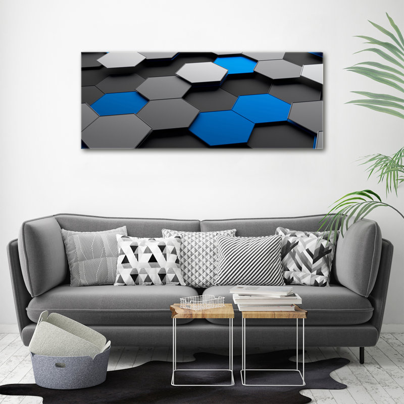 3D Abstraction - Wrapped Canvas Print