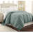 Vilano Springs ® Oversized Down Alternative Comforter with piped Edging and corner loops, Easy care-420232242-420232230