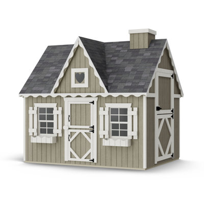 Victorian Outdoor Wood Playhouse