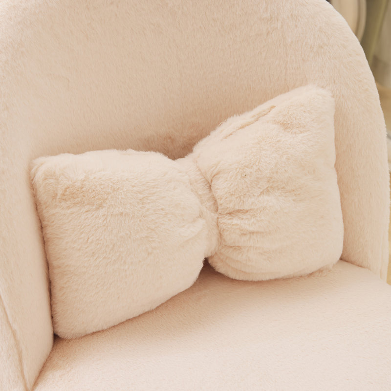 21.26'' W Make-Up Chair, Beige