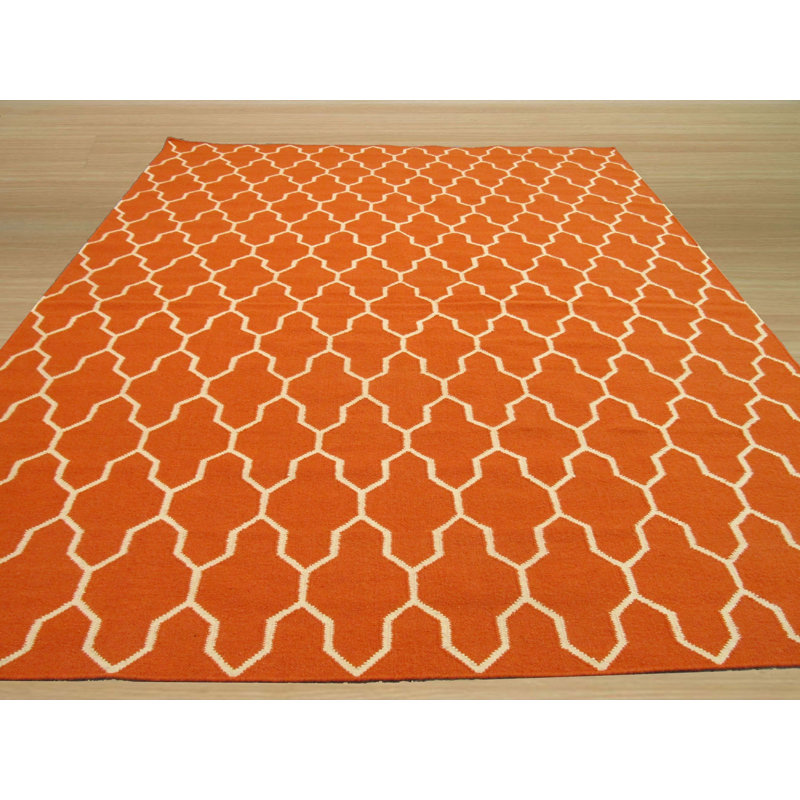 Flatweave Wool Area Rug
