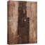 Style Mid-Century brun foncé, formes abstraites neutres, grand cadre rustique, décor minimaliste M26-101791522-101791520