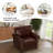 Carowyn Faux Leather Armchair-1006408022
