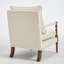 Fauteuil d'appoint en chenille, fauteuil d'appoint en broche avec accoudoirs rembourrés, fauteuil d'appoint en bois tourné Farmhouse-1935225457