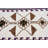 Vintage Handmade Turkish Runner Rug with Geometric Pattern - Bohemian Oriental Hallway Decor