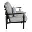 Holland Cushioned Loveseat w/Two Accent Pillows