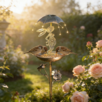 Lumière solaire de jardin pour jardin avec parasol Pâques