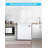 Commercial Cool 2.8 Cu. Ft. Compact Chest Freezer, Textured Finish, Deep Freezer for Frozen Food Storage, Removable Storage Basket, White