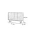 Armoire d'appoint tout en bois massif