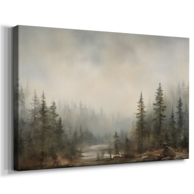 Paysages rétro-Dccxxxxvii -Galerie enveloppée Cavas
