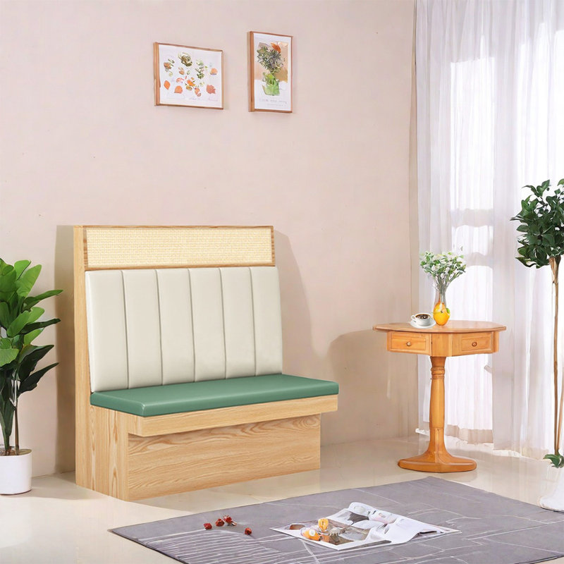 Banc rembourré en similicuir Hot Pot