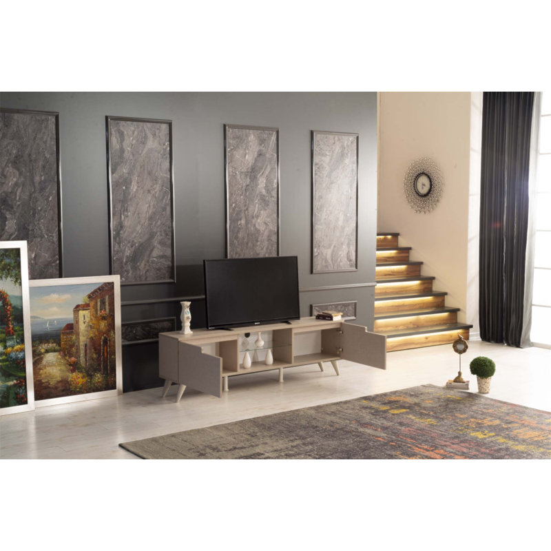 Meuble télé Furnishome Store Denver, Beige