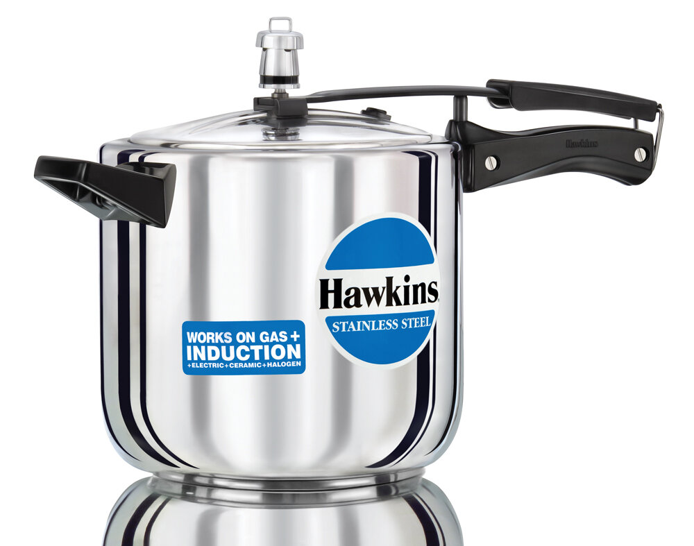 Hawkins B45 4.0 Liter Stainless Steel Pressure Cooker
