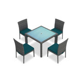 District Outdoor 5 - Piece Dining Set