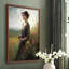 WOMEN Series CCCCXVI - reproduction encadrée de qualité supérieure - prête à être accrochée - aucun clou requis