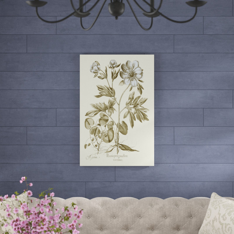 «Spa Peony III», impression sur toile, H 36 po x l 24 po