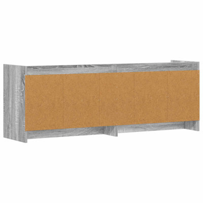 Unfinished TV Stand for TVs up to 58" with Fireplace Included