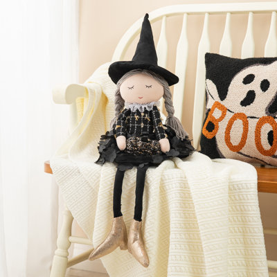 Sorcière habillée en tissu 29 po d'Halloween