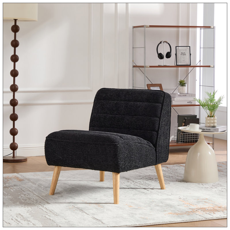Chaises d'appoint pour le salon, Noir