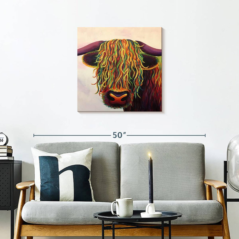 Funky Highland Cow