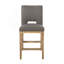 Tabouret de comptoir, ensemble de 2, tissu-236995832-236995838