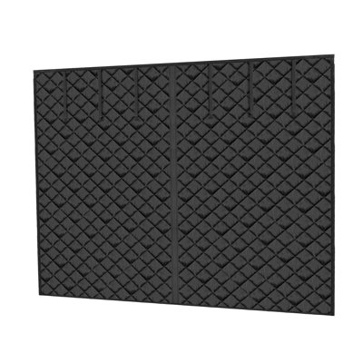 Ensemble d'isolation pour porte de garage d'hiver 9,28 x 7,15 pi
