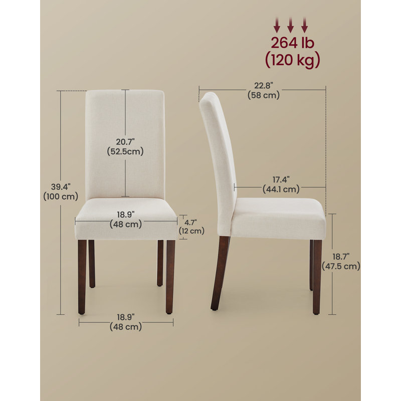 Chaises de salle à manger, Blanc