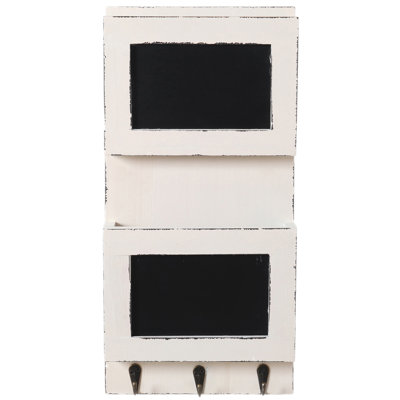 Cedres Wall 2 Slot Organiser with Key Hooks