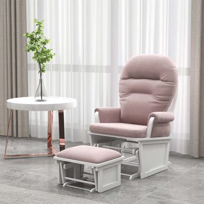 Ensemble de chaises berçantes en polyester luxueux pour chambre d'enfant et salon