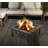 Manolis Square Wood Burning Fire Pit