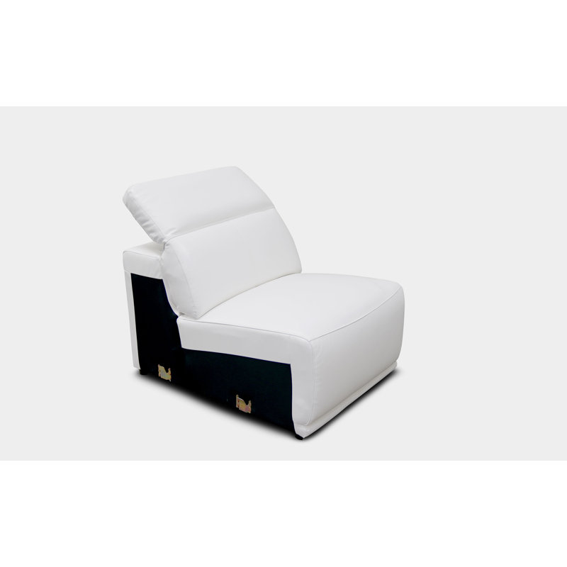 Fauteuil inclinable en cuir véritable