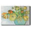 Toile tendue avec accents floraux printaniers-683595192