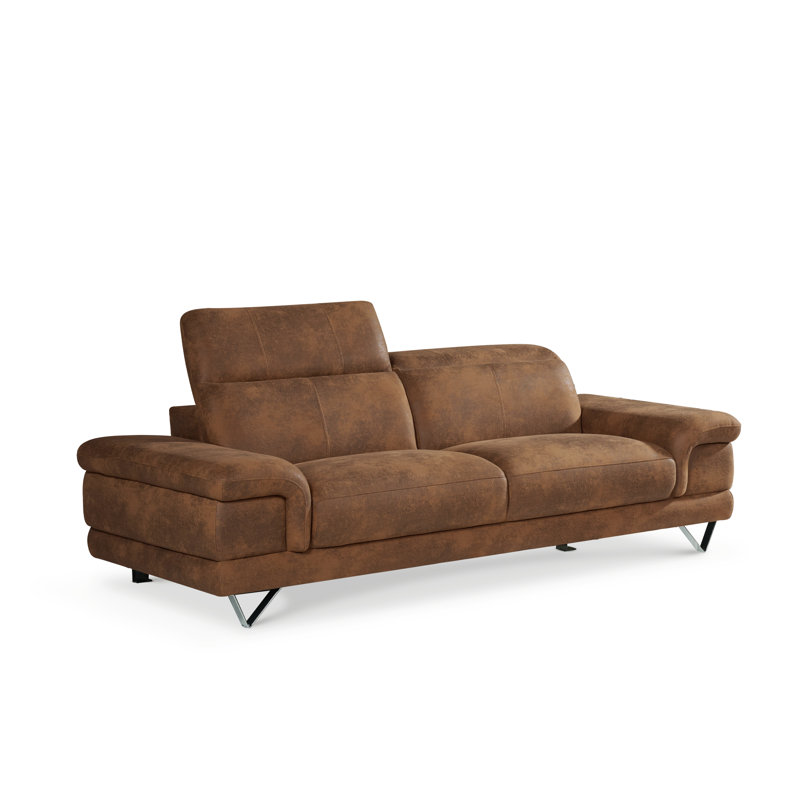 Sofa, 3, Brown