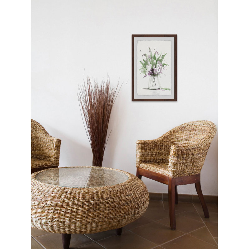 Ferntastic by Julia Posokhova - Single Picture Frame Painting, 30cm H x 46cm W x 4cm D