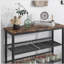 Adjustable 5-layer shoe rack storage rack, with 4 mesh shelves