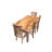 Khalia Solid Wood Dining Table